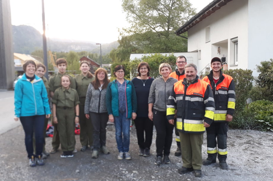 Tagesmütter Bregenzerwald: Brandbekämpfungsübung